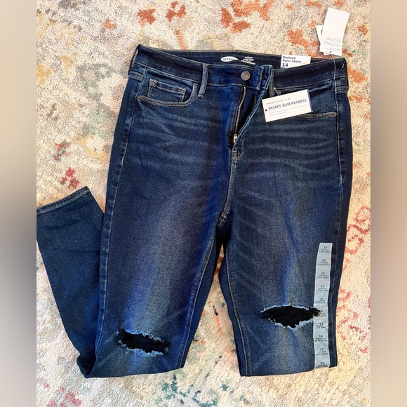 NWT Old Navy Suzie Jeans Size 14 - Picture 4 of 10